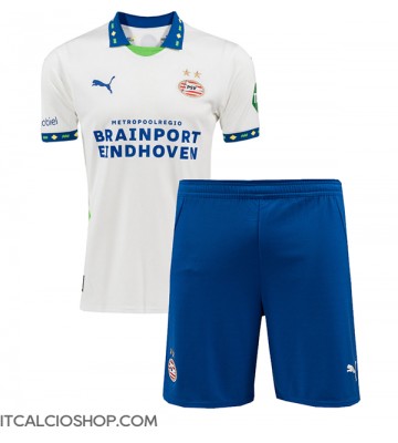 PSV Eindhoven Terza Maglia Bambino 2024-25 Manica Corta (+ Pantaloni corti)